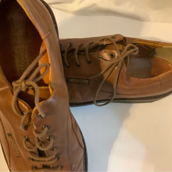 Mens Mephisto Abel Air Relax Goodyear Welt Derby Leather Walking Shoes Size 10 main image 11